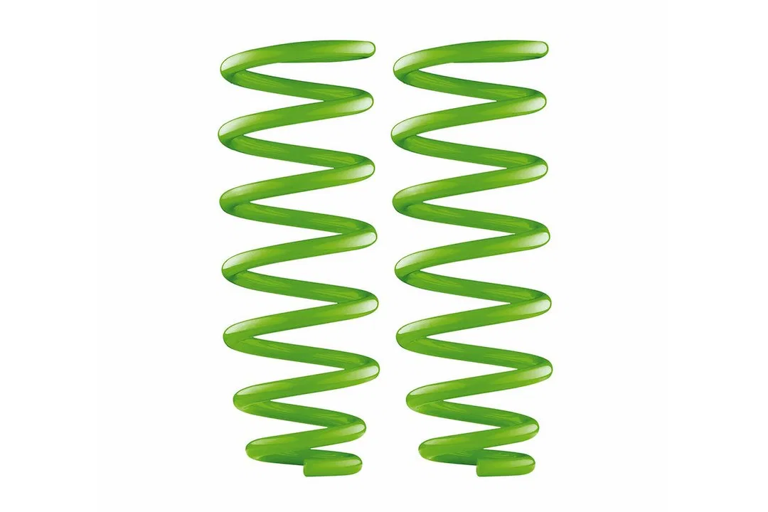 TOY056C – IRONMAN 4X4 Coil Spring, 2 Inch Lift Powder Coated Green Set Of 2